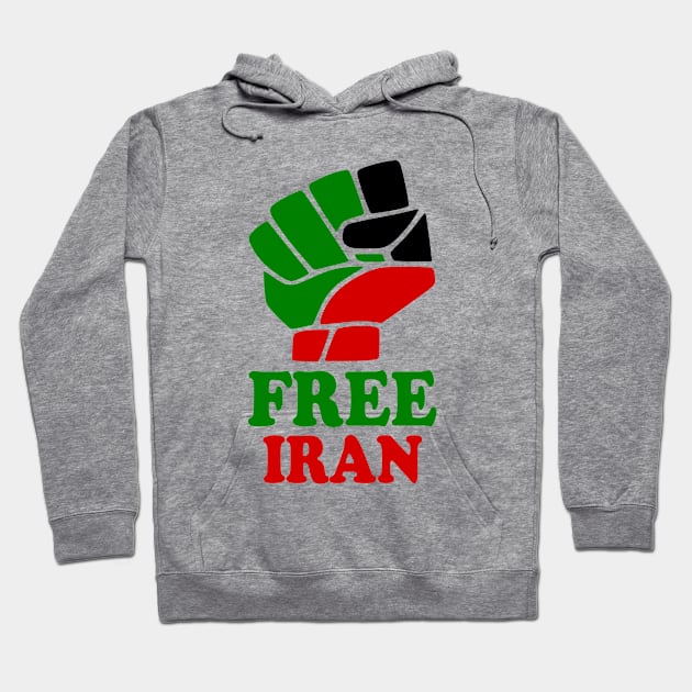 FREE IRAN Hoodie by Milaino